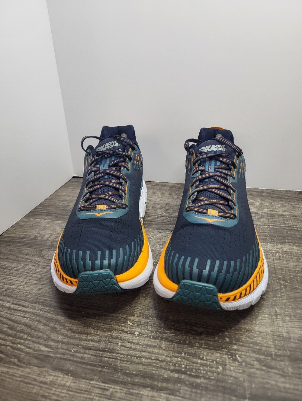 Hoka One M Clifton 5 Shoes Sneakers Mens 11.5 Comfort Walk Running 1093755 BISB - Picture 4 of 10